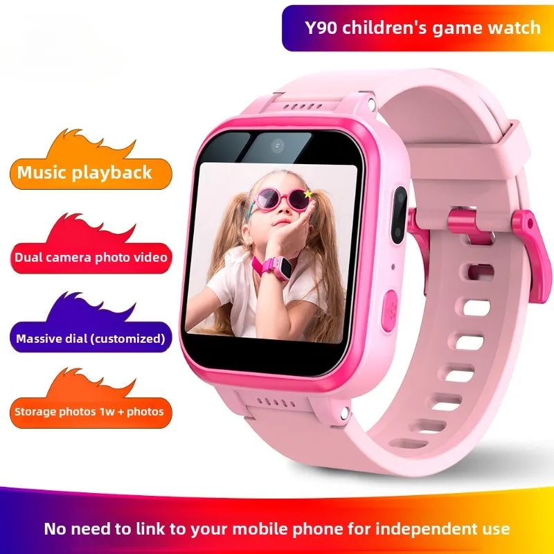 Kids Education Steps - Children's Games Phone Watch Y90 Entertainment