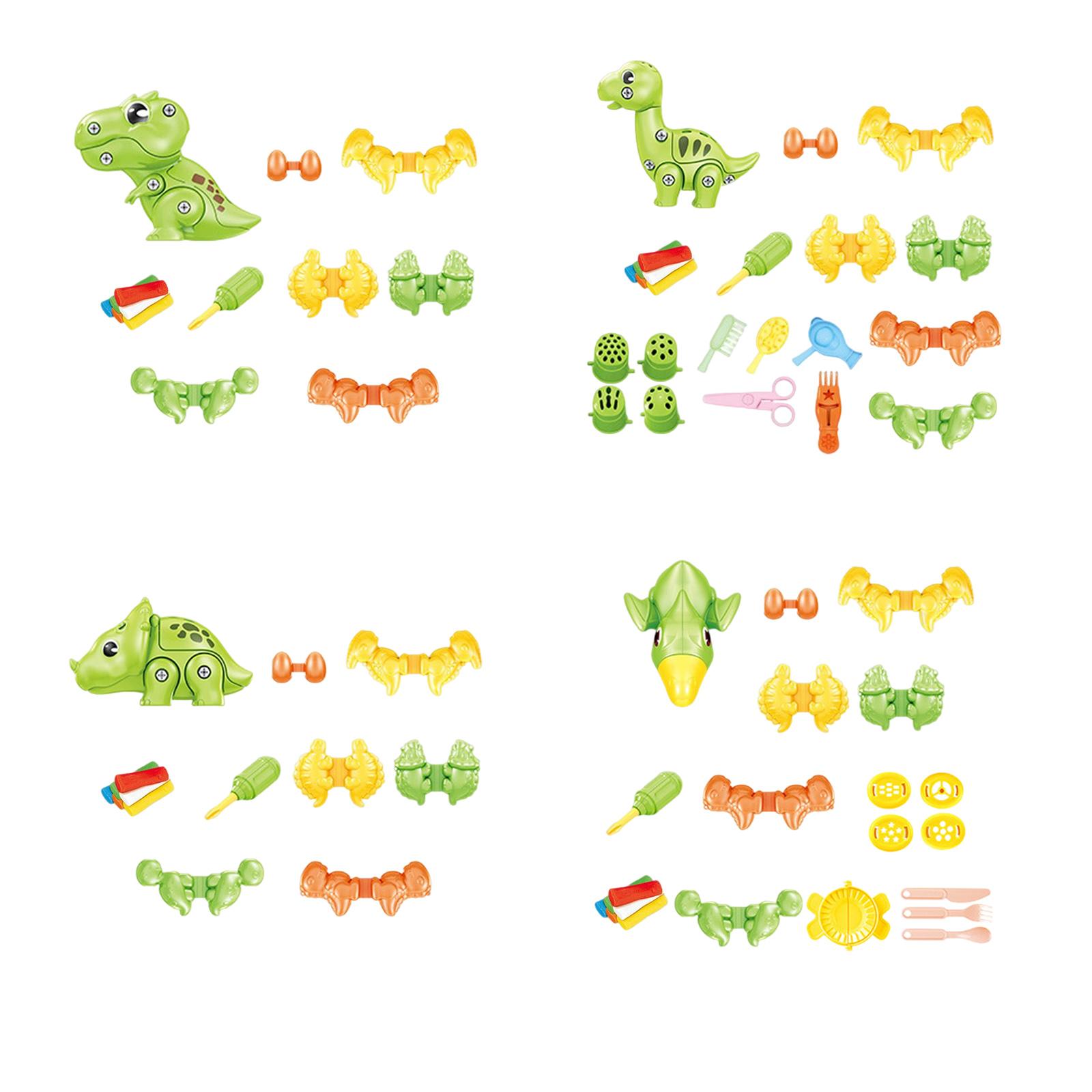 Kids Education Tools - Dinosaur Fun Colored Mud Kids Educational