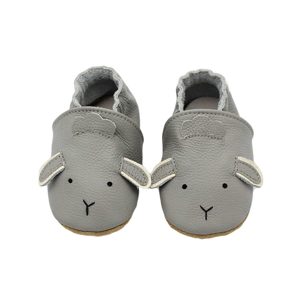 Kids Education Steps - Baby Leather Casual Crib Shoes For