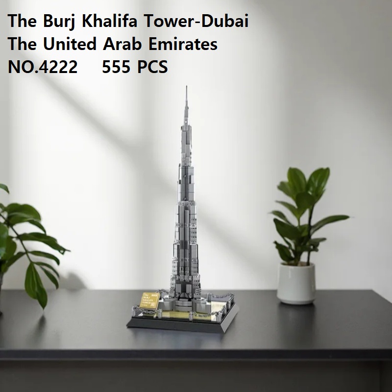 Kids Education In Dubai - DIY Burj Khalifa Tower Mini Building
