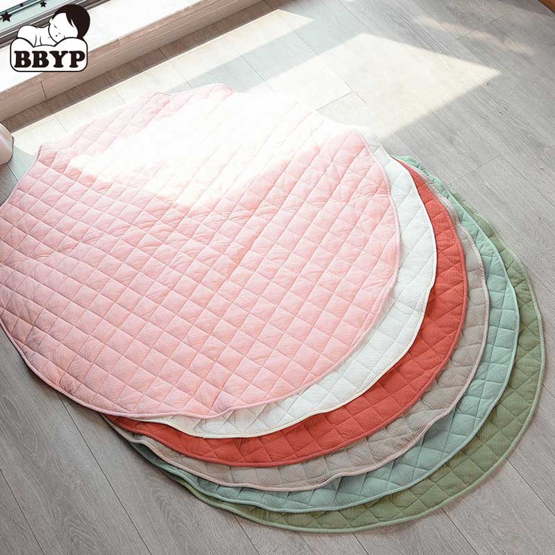 Kids Educational Mat - 115cm Play Mat Lattice Baby Mat