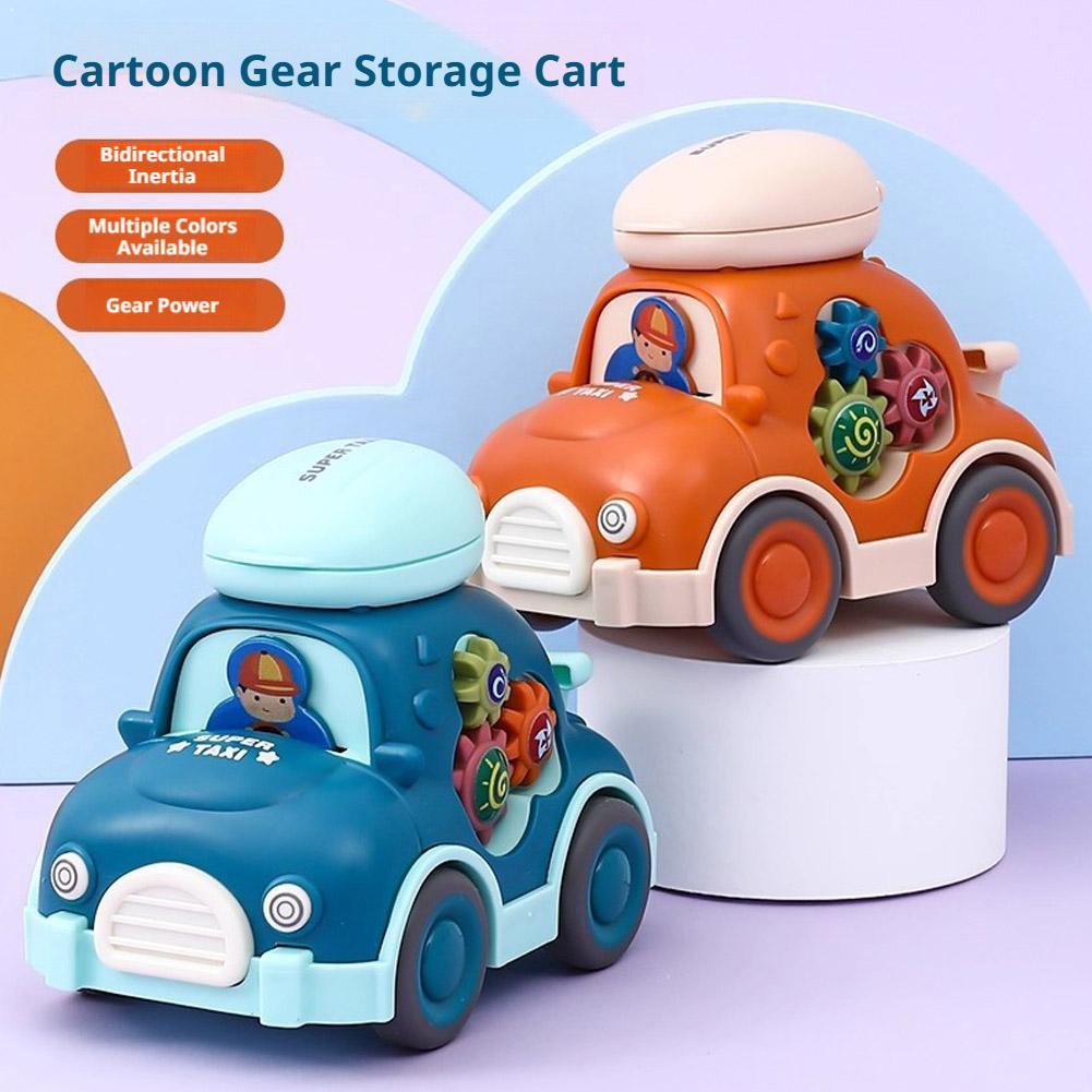 Kids Educational Gadget - Cartoon Mini Pull Back Toy Car