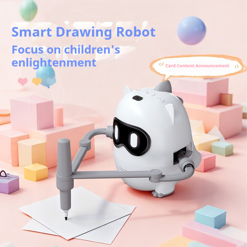 Kids Education Learning - Generic Smart Dinosaur Drawing Robot Intelligent