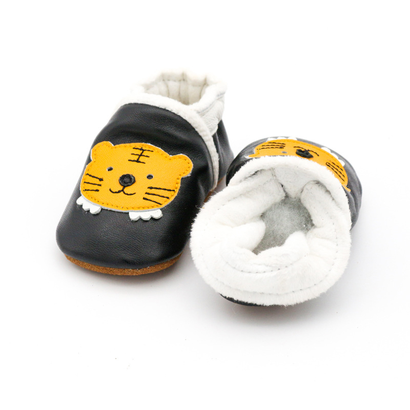 Kids Education Steps - Baby Winter Leather Casual Crib Shoes