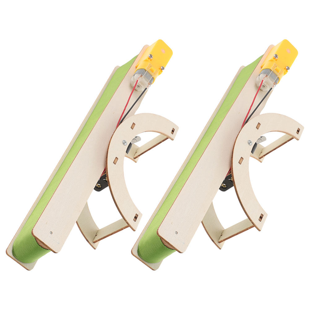 Kids Education Tools - 2Pcs Electric Conveyor Belt DIY Assembly