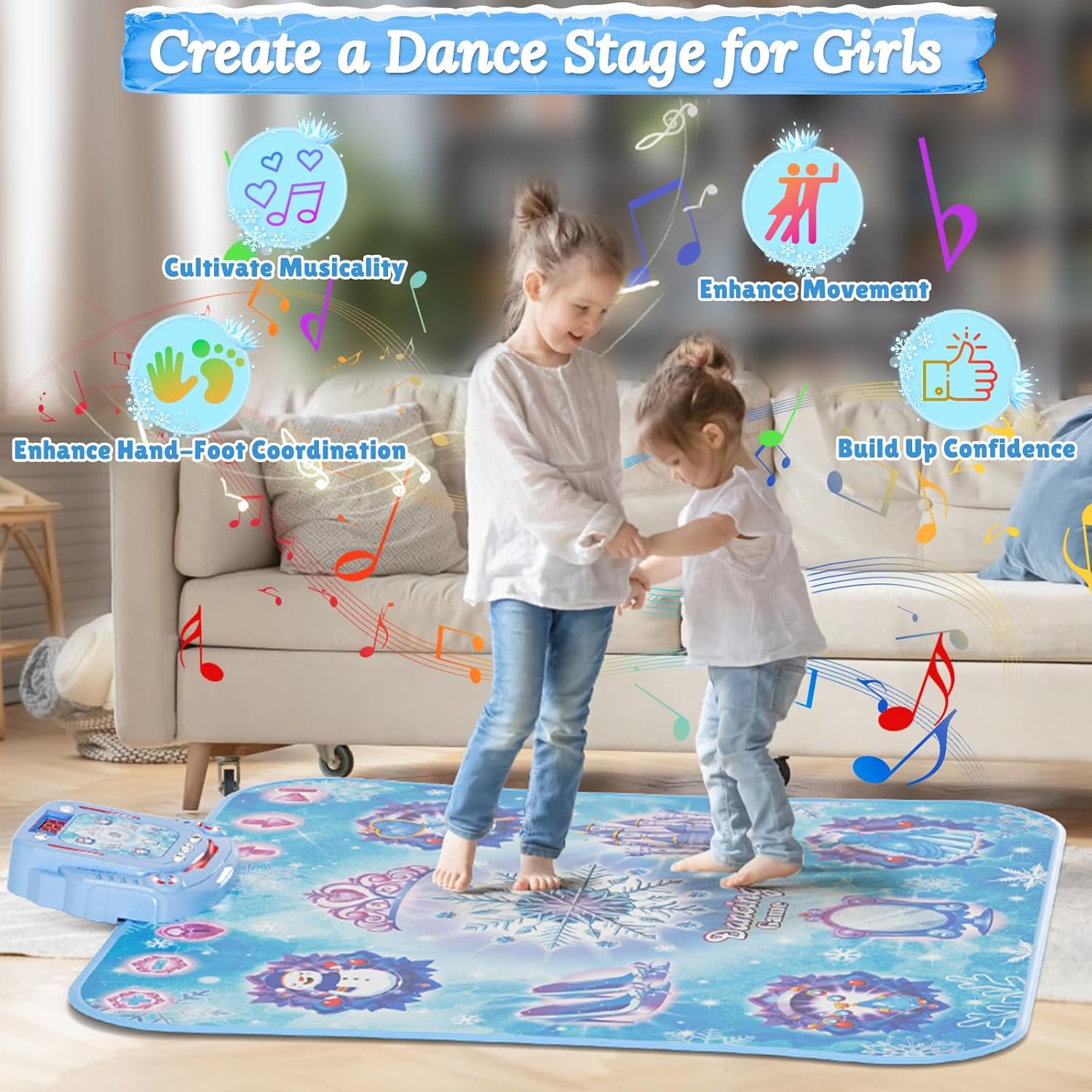 1Pc 8-key Wireless Bluetooth D - огляд і ціна Kids Educational Mat