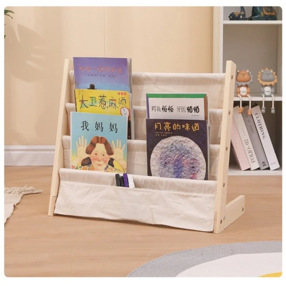 Wooden Bookshelf, Multi Layer  - огляд і ціна Montessori Shelf Toy