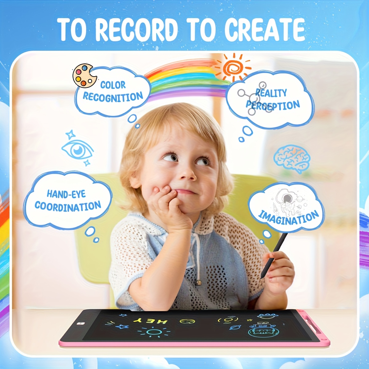 30pcs of 8.5 Inch LCD Drawing  - огляд і ціна Kids Education Tools