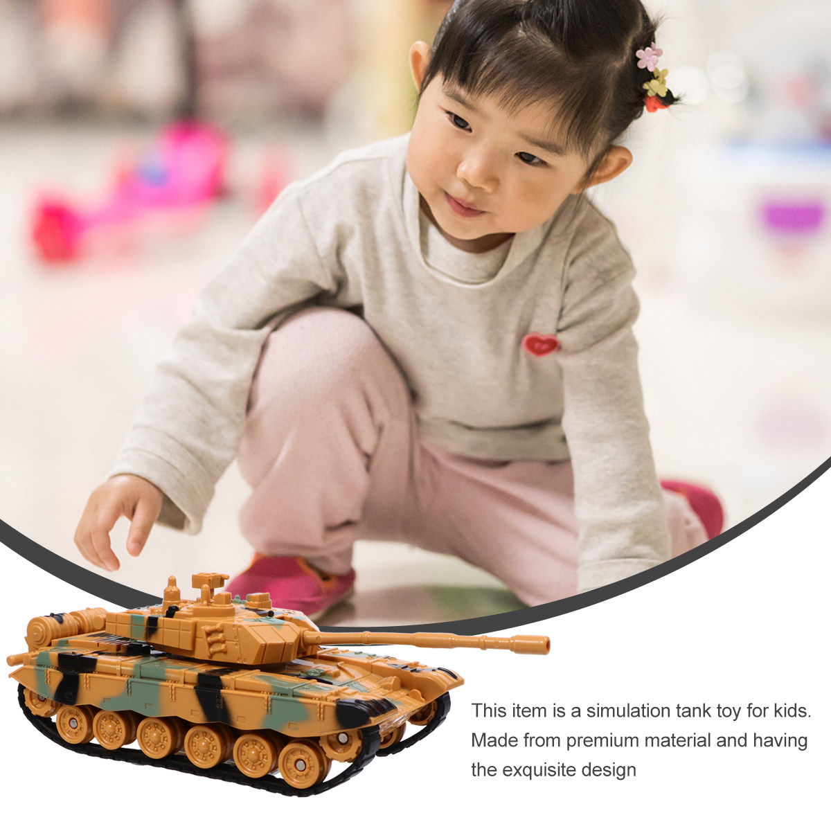 Detailed Army Tank Kids Educat - огляд і ціна Kids Education Learning