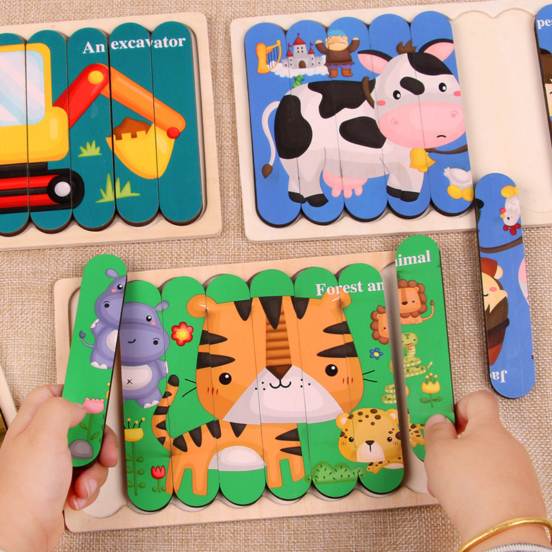 Montessori Toys 2 Years Wooden - огляд і ціна Kids Educational Game 2