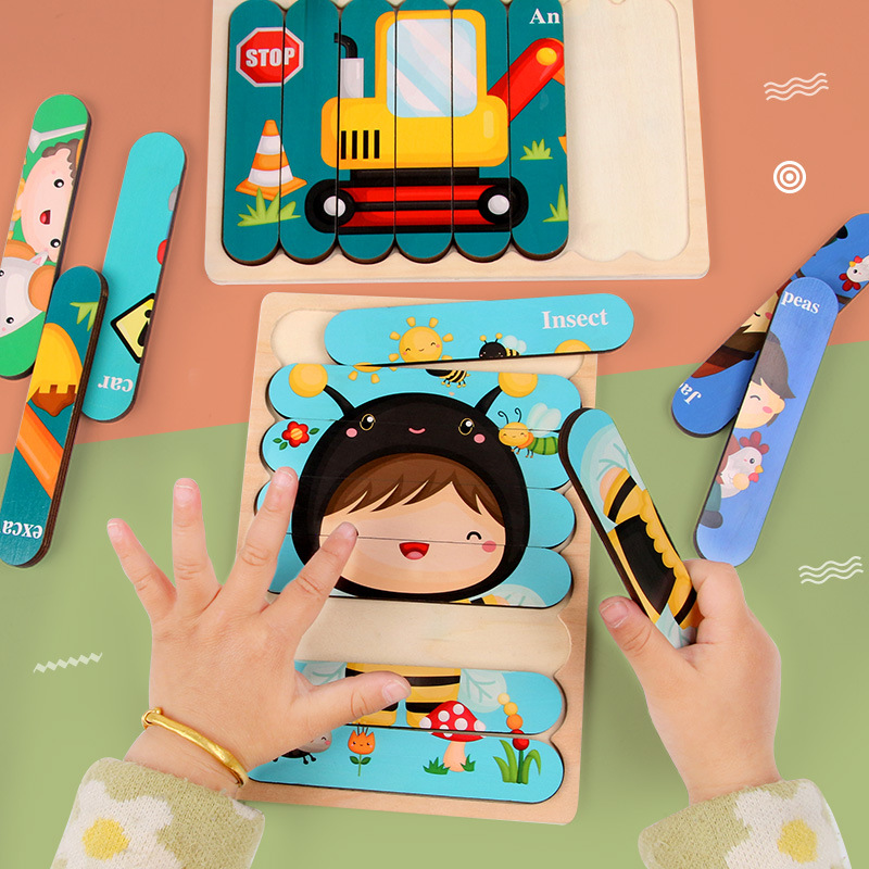 Montessori Toys 2 Years Wooden - огляд і ціна Kids Educational Game 2