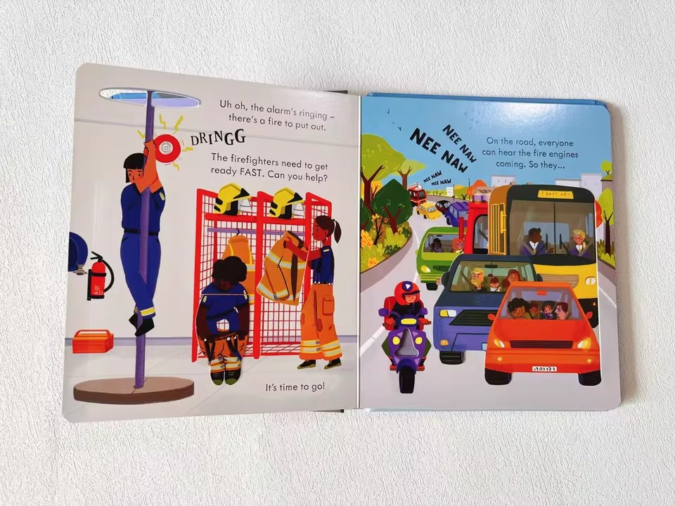Usborne Peep Inside How A Fire - огляд і ціна Kid Educational