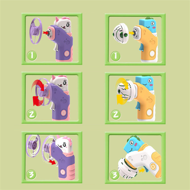 2 In1 Flying Disc Saucer Gyro  - огляд і ціна Kids Educational Game 2