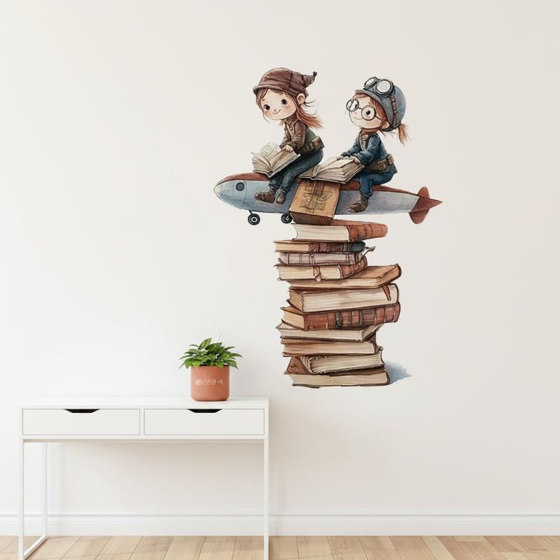 1pc Removable Cartoon Dreams B - огляд і ціна Kids Education Wallpaper