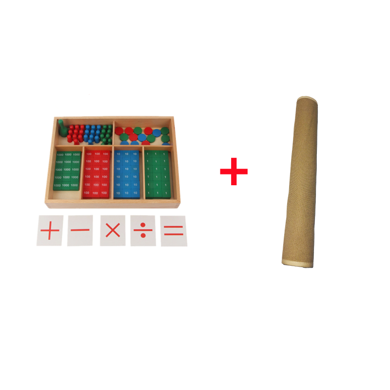 Montessori Math Toys Stamp Gam - огляд і ціна Kids Education Tools