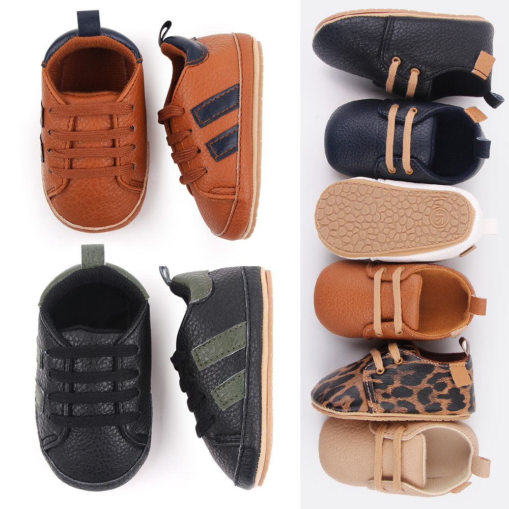 Baby Leather Casual Crib Shoes - огляд і ціна Kids Education Steps