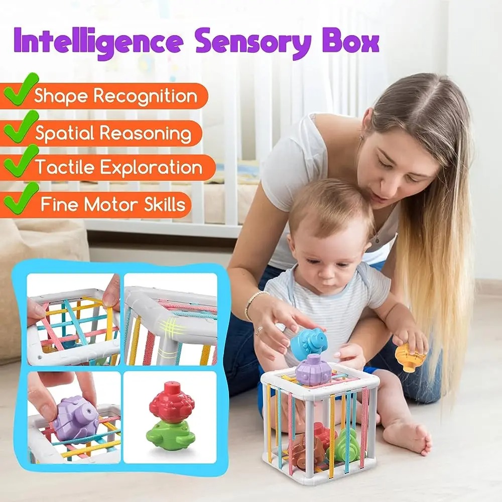 Rainbow Colorful Montessori Sh - огляд і ціна Kids Education Learning