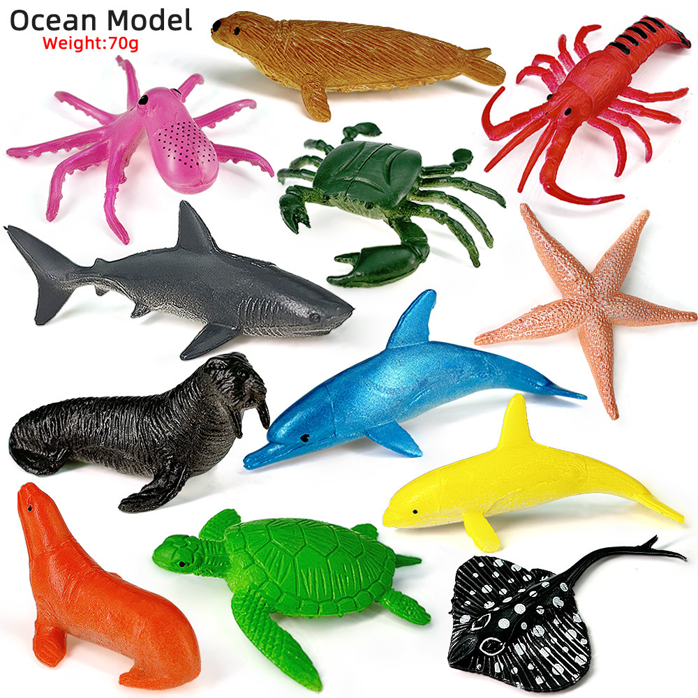12pcs Ocean Sea Life Set Anima - огляд і ціна Kids Education App