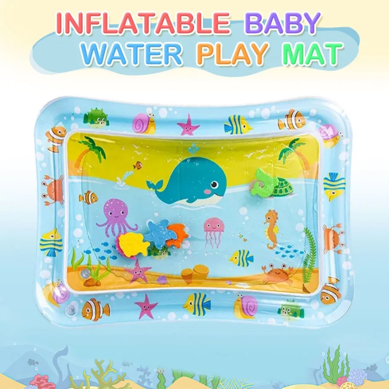 Baby Water Play Mat Inflatable - огляд і ціна Kids Educational Mat