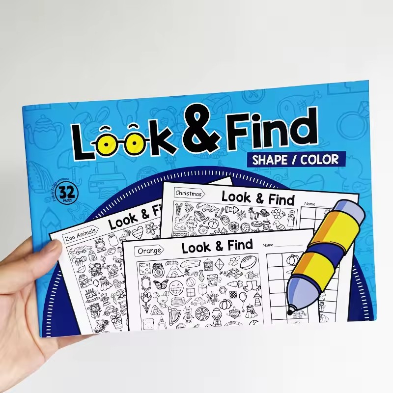 Look And Find Coloring Book fo - огляд і ціна Kid Educational