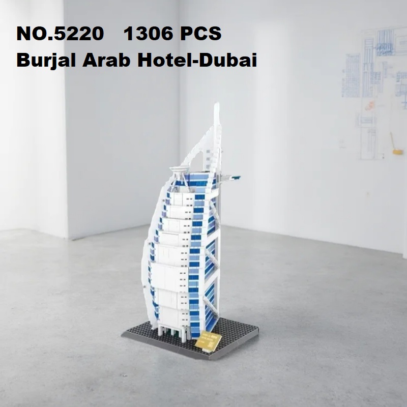 1306pcs Burjal Arab Hotel Duba - огляд і ціна Kids Education In Dubai