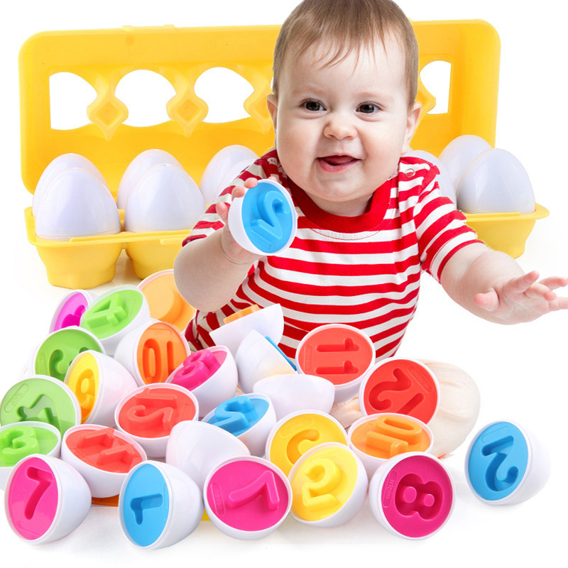 Montessori Smart Eggs Toy Baby - огляд і ціна Kids Educational Game 2