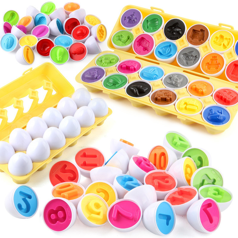Montessori Smart Eggs Toy Baby - огляд і ціна Kids Educational Game 2