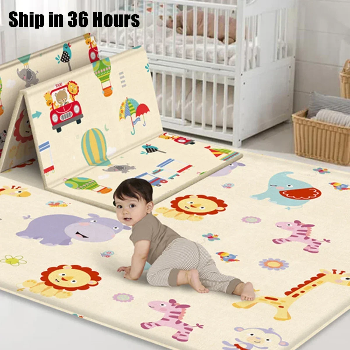 XPE Foldable Baby Play Mat Chi - огляд і ціна Kids Educational Mat
