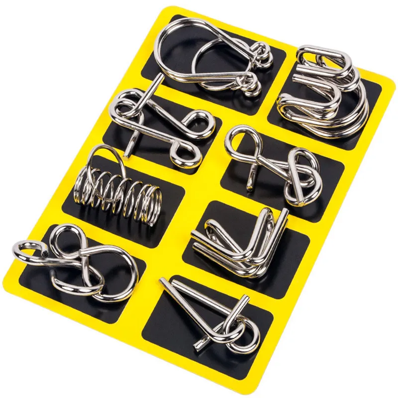 8PCS/Set Metal Montessori Wire - огляд і ціна Kids Education App