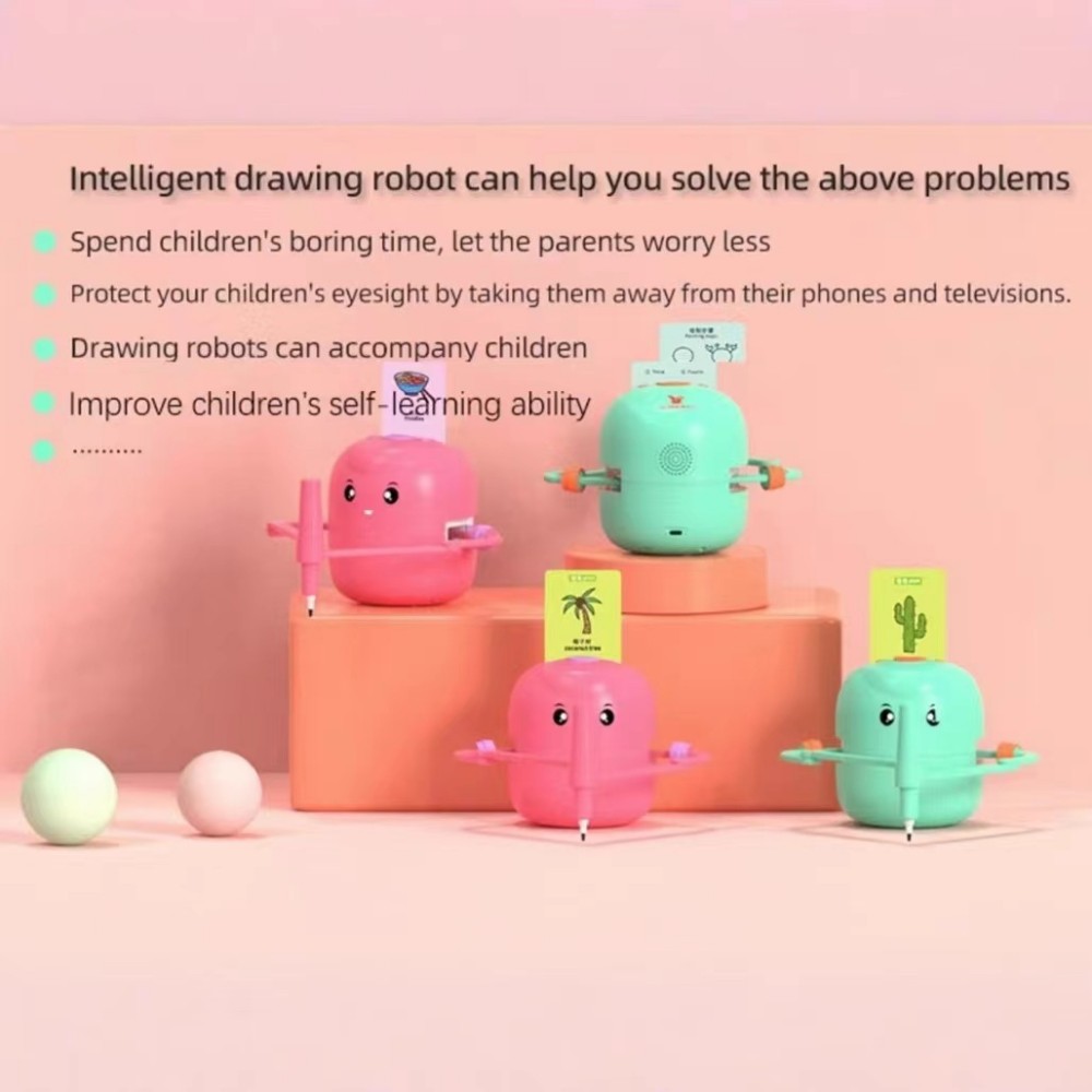 Drawing Robot for Kids Interac - огляд і ціна Kid Educational
