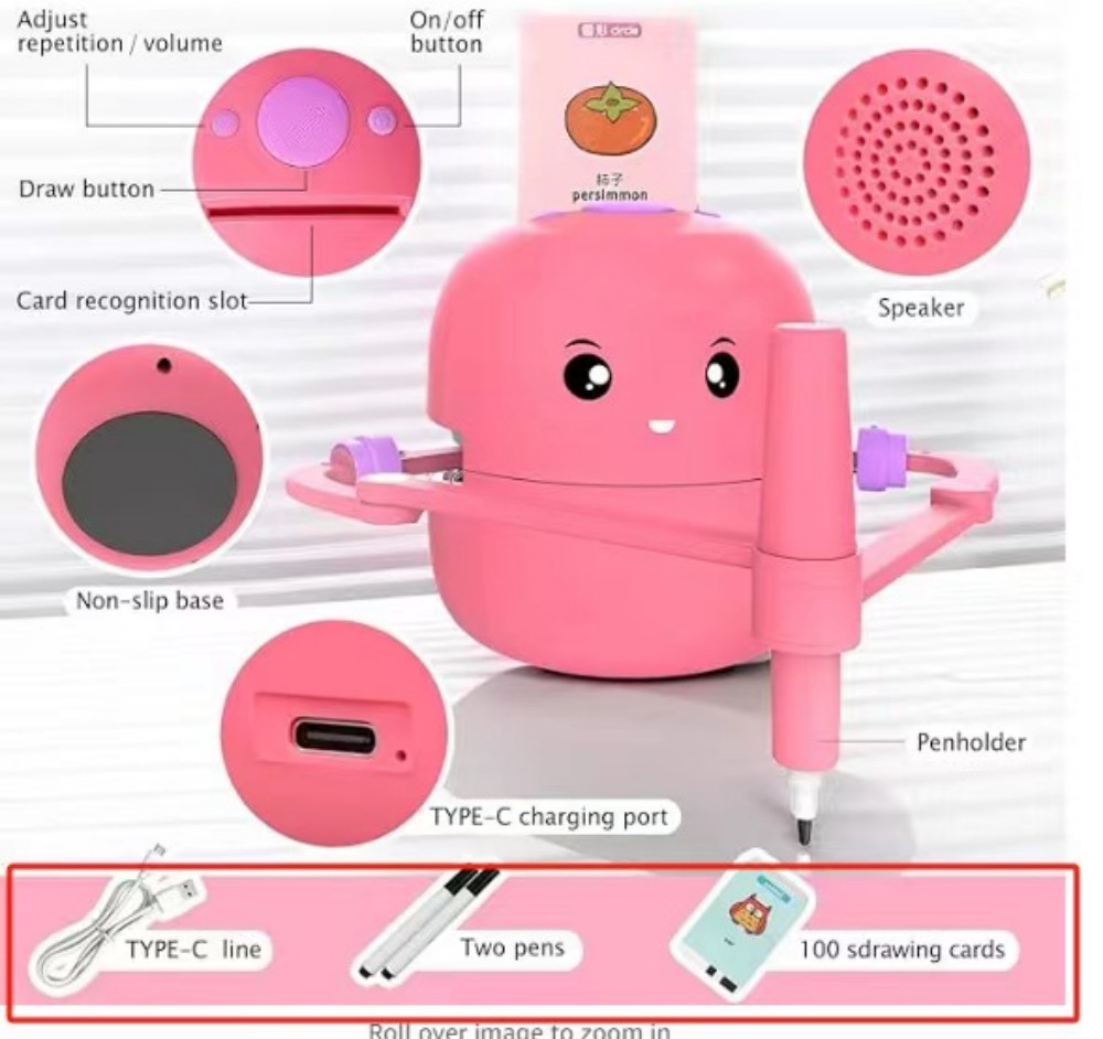 Drawing Robot for Kids Interac - огляд і ціна Kid Educational