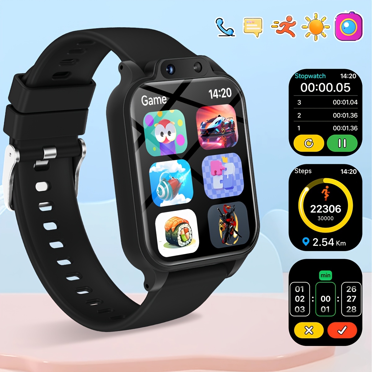 Youngsters's Smart Watch with  - огляд і ціна Kids Educational Game 2