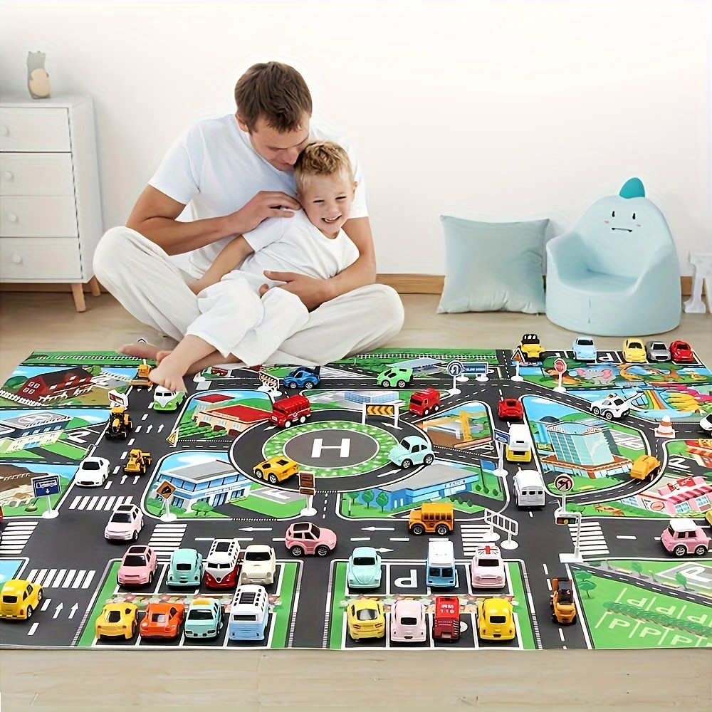1pc, City Traffic Play Mat, La - огляд і ціна Kids Educational Mat