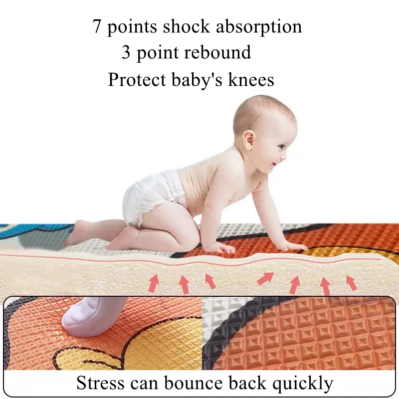 Waterproof Thick 1cm Baby Play - огляд і ціна Kids Education Bd