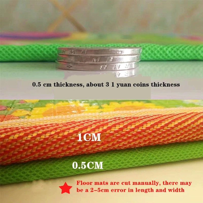 Waterproof Thick 1cm Baby Play - огляд і ціна Kids Education Bd