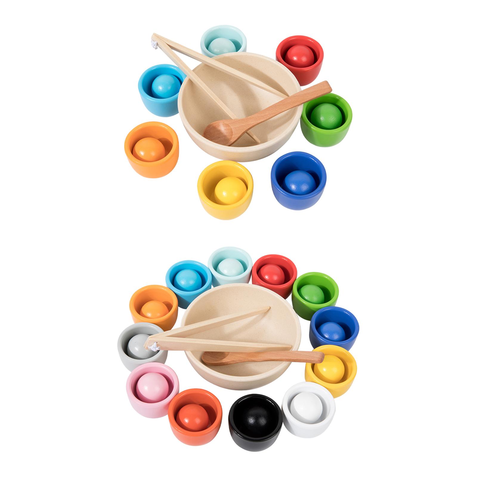 Balls in Cups Montessori Toys  - огляд і ціна Kids Educational Game 2