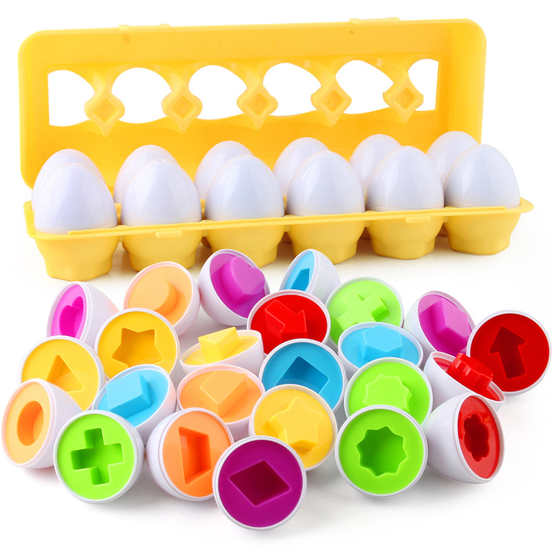 Eggs Screws 3D Puzzle Montesso - огляд і ціна Montessori Shelf Toy