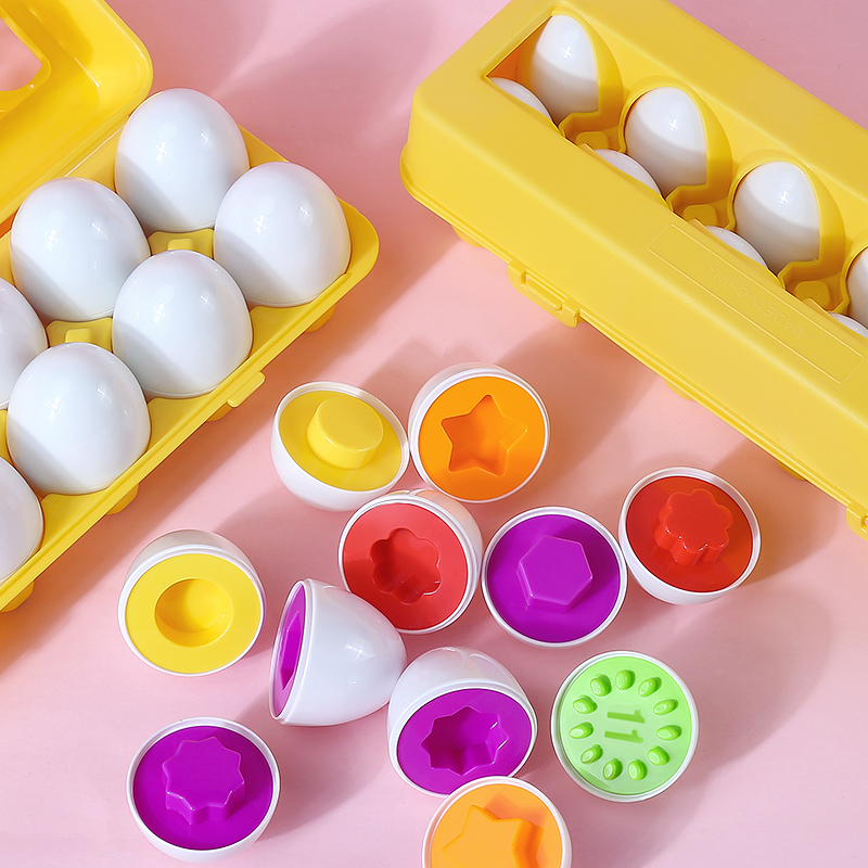 Eggs Screws 3D Puzzle Montesso - огляд і ціна Montessori Shelf Toy