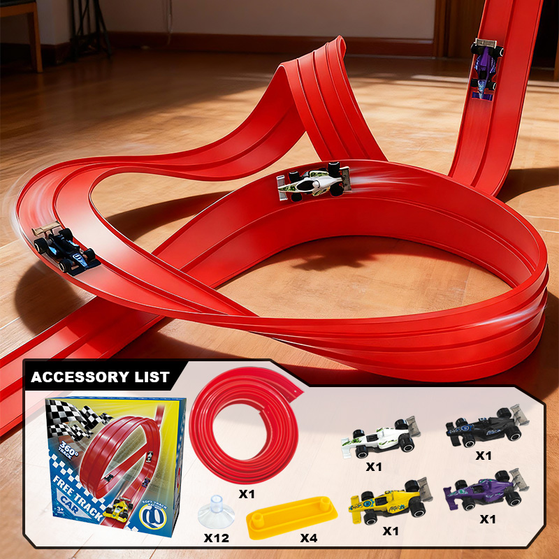 Free-assembly track car | Flex - огляд і ціна Kids Educational Gadget