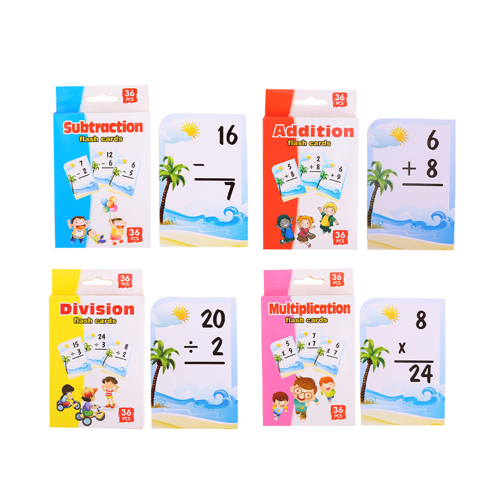 4 Boxes Childrens Math Study C - огляд і ціна Kids Education Tools