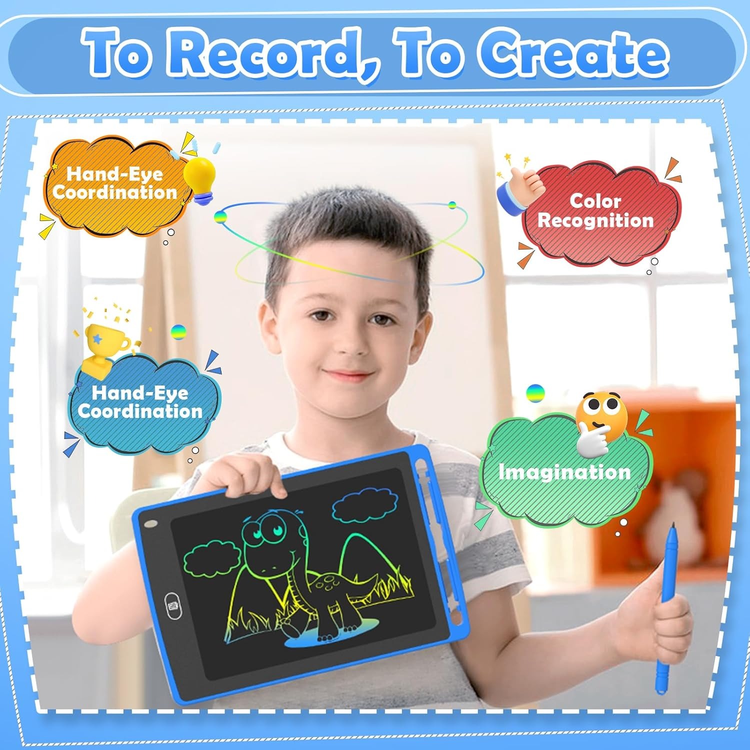 Pack LCD Writing Tablet for Ki - огляд і ціна Kids Education Learning