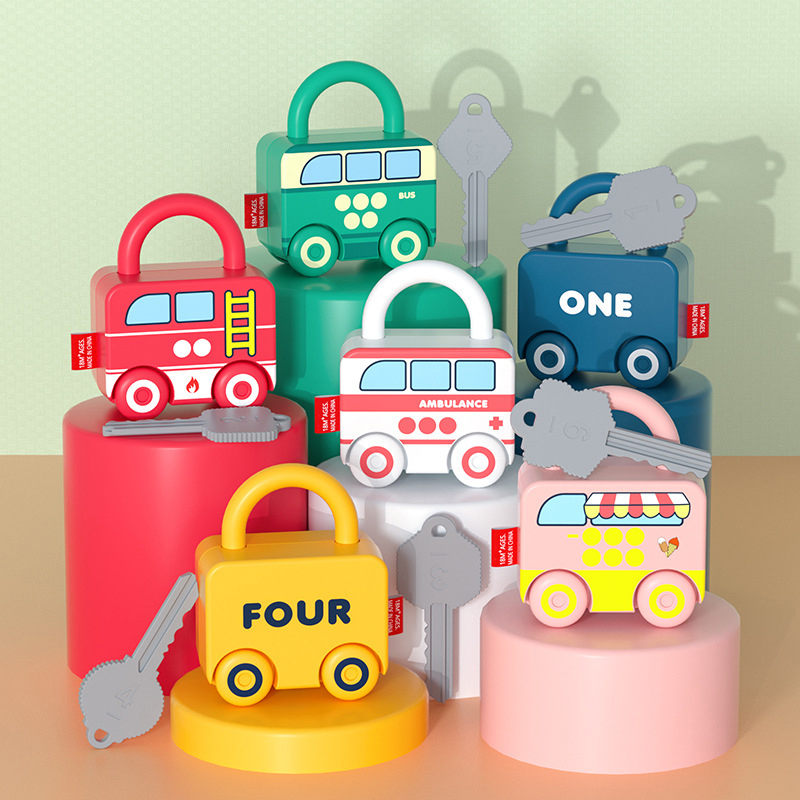 Baby Learning Lock with Key Ca - огляд і ціна Kids Educational Game 2