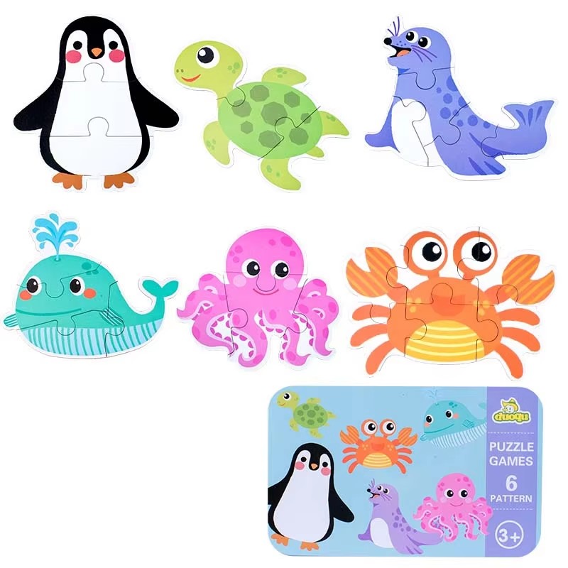 Baby Puzzle Montessori Educati - огляд і ціна Kids Educational Game 2