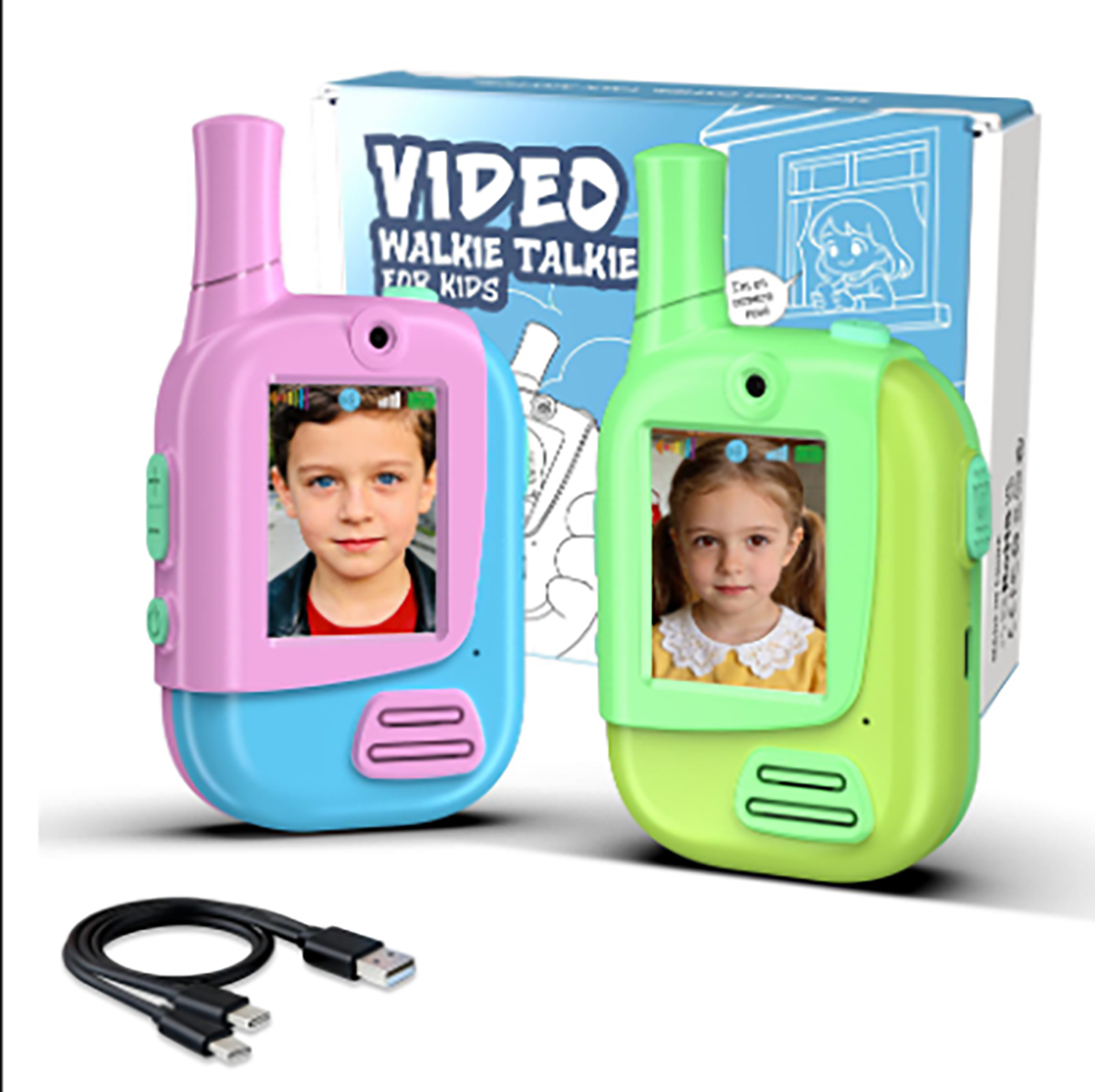 2 Pack Rechargeable Kids Video - огляд і ціна Kids Educational Game 2