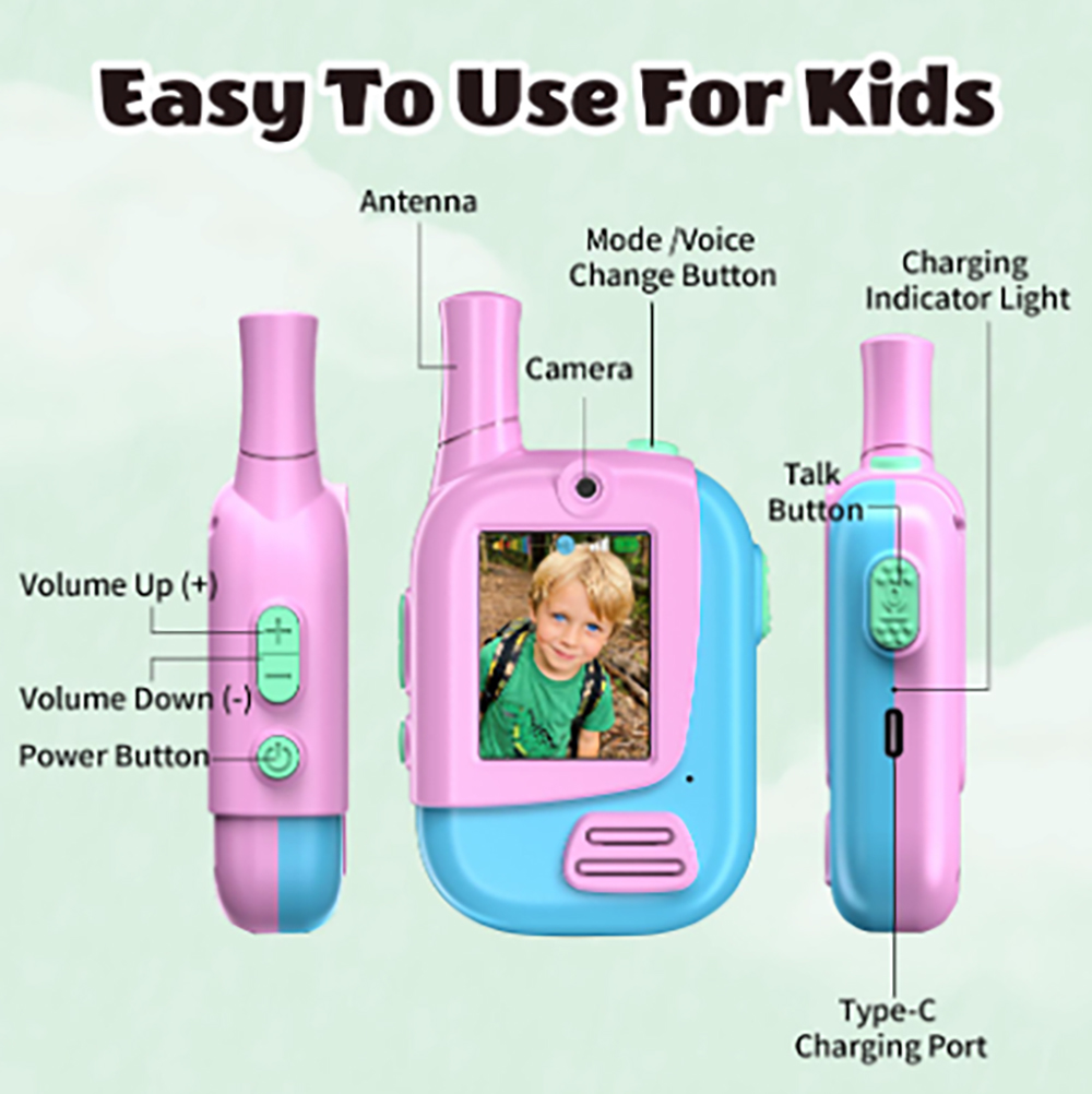 2 Pack Rechargeable Kids Video - огляд і ціна Kids Educational Game 2