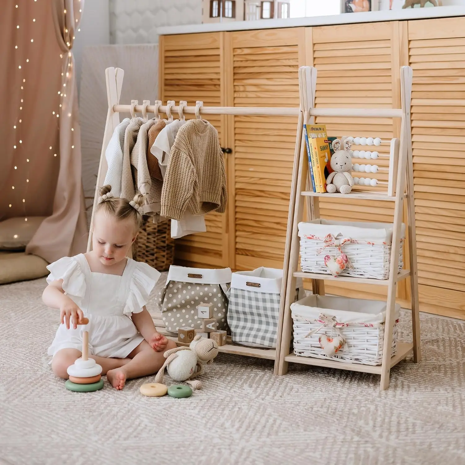Toy Storage + Montessori Wardr - огляд і ціна Montessori Shelf Toy