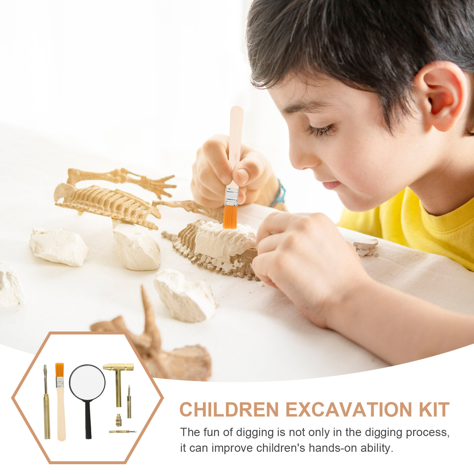 1Set Educational Digging Kit f - огляд і ціна Kids Education Tools