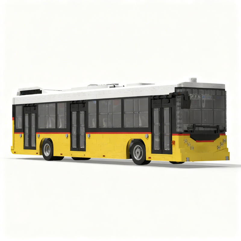 3086pcs MOC Postbus Hess BD N1 - огляд і ціна Kids Education Bd