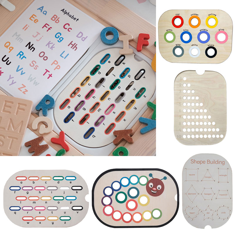 Children Montessori Games Fine - огляд і ціна Montessori Shelf Toy