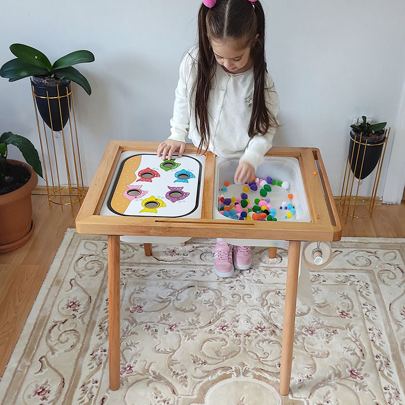 Children Montessori Games Fine - огляд і ціна Montessori Shelf Toy